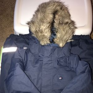 Boys full body snow suit.